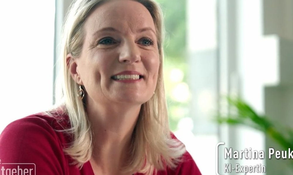 Martina Peukert als KI-Expertin im HR Fernsehen Die Ratgeber