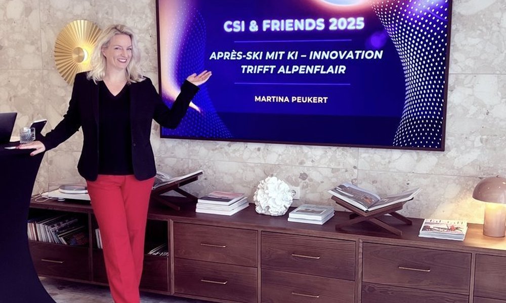 Martina Peukert KI-Speaker bei CSI Event